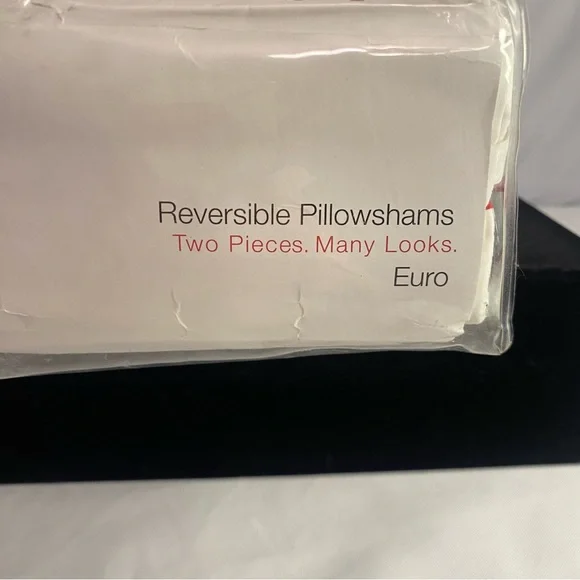 NWT Style& Co. Home two reversible euro pillow shams. Multicolor. - Picture 3 of 7